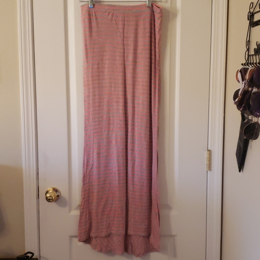Pink Rose size m maxi skirt
